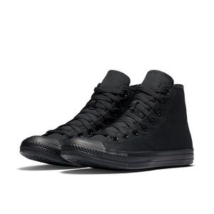 Leather Blackout Converse